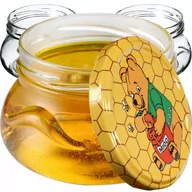 Pojemniki kuchenne - Słoiki Raja 300ml 100 szt. 82mm + wieczka "Miód" - miniaturka - grafika 1