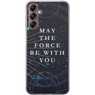 Etui i futerały do telefonów - Etui Gwiezdne Wojny 013 Star Wars Nadruk pełny Granatowy Producent: Samsung, Model: A14 4G/5G - miniaturka - grafika 1