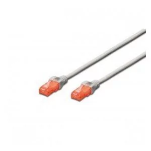 Digitus Patchcord UTP, CAT.6, szary, 3m DK-1612-030 - Patchcordy - miniaturka - grafika 2