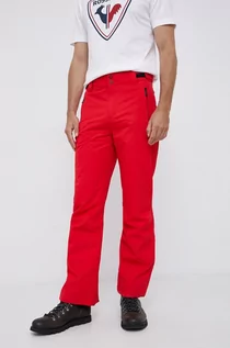 Spodnie sportowe męskie - Rossignol Spodnie męskie kolor czerwony - grafika 1