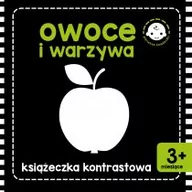 Zabawki interaktywne dla dzieci - Owoce I Warzywa Książeczka Kontrastowa Wyd. Skrzat - miniaturka - grafika 1