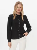 Koszule damskie - Vero Moda Koszula Gigi 10303039 Czarny Regular Fit - miniaturka - grafika 1