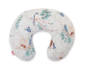 Poduszki do karmienia - Poduszka rogal do karmienia fasolka rozbieralna - blue birds - miniaturka - grafika 1