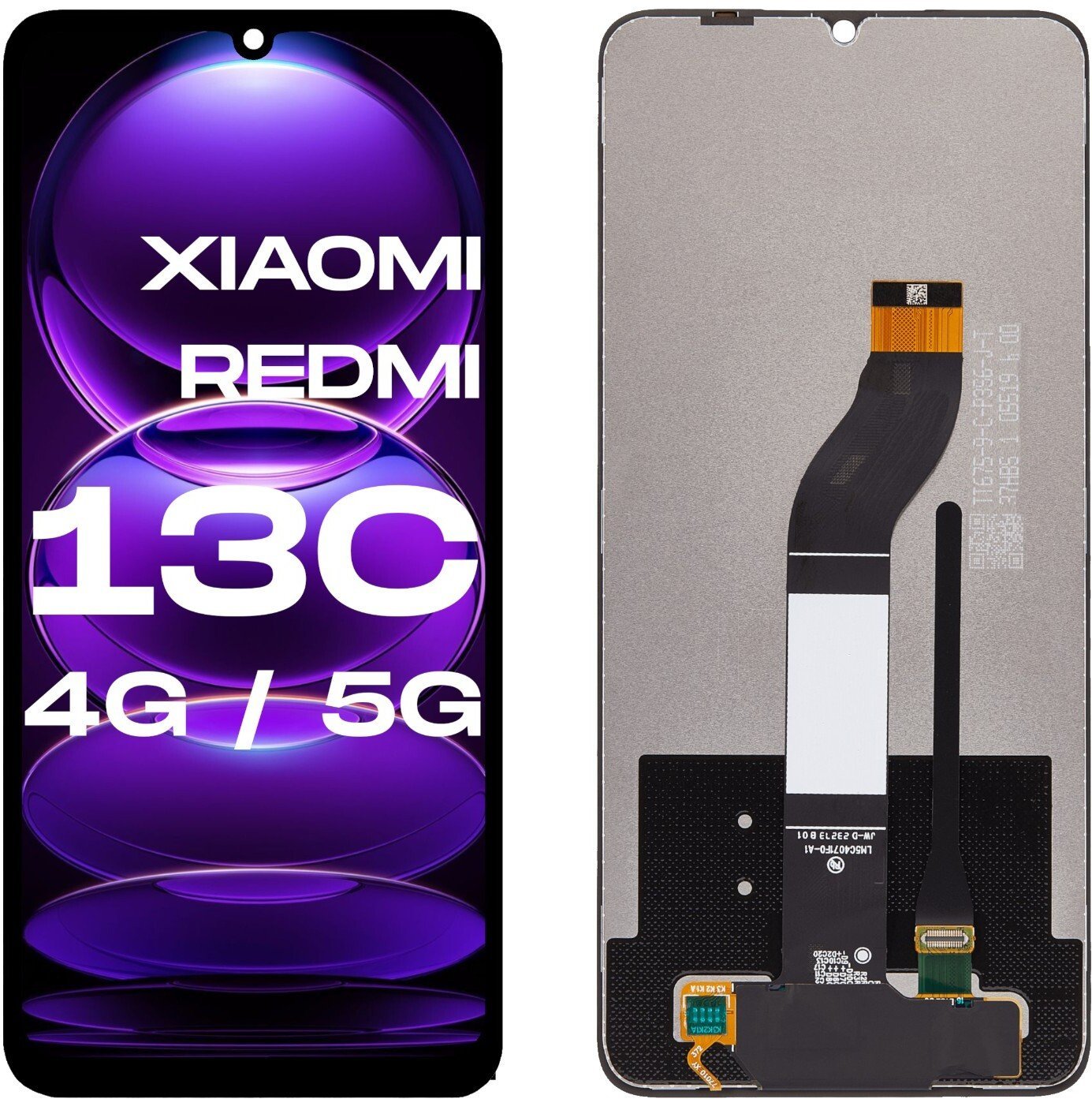 Wyświetlacz do Xiaomi Redmi 13C 4G / 5G LCD 23108RN04Y Ekran