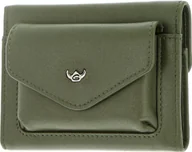 Portfele - Portfel Golden Head Valencia Petite Billfold Coin Wallet Fango zielony - miniaturka - grafika 1