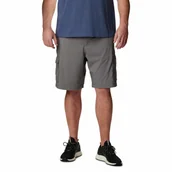 Spodenki męskie - Męskie szorty cargo Columbia Silver Ridge Utility Cargo Short city grey - 32 - miniaturka - grafika 1