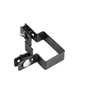 Akcesoria do ogrodzeń - Obejma narożna na słup 40 x 60 mm antracyt 7016 - miniaturka - grafika 1