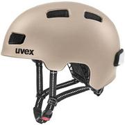 Kaski rowerowe - UVEX City 4 Helmet, złoty 55-58cm 2022 Kaski miejskie i trekkingowe S4100500415 - miniaturka - grafika 1