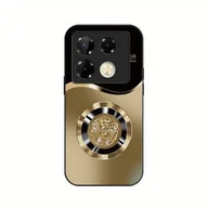 Etui i futerały do telefonów - TEMU Modne etui na telefon z złotym gradientem i smoczym wzorem, idealne do Infinix Note 40 Pro. Zapewnia pełne pokrycie i ochronę przed upadkami, - miniaturka - grafika 1