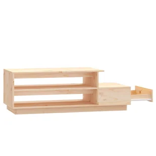 Lumarko Stolik kawowy, 120x50x40,5 cm, lite drewno sosnowe - Ławy i stoliki kawowe - miniaturka - grafika 7