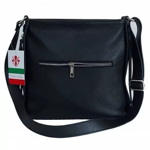 Piękna skórzana Włoska raportówka A5 listonoszka dużo schowków Czarna LB765N - Torebki damskie Piękna skórzana Włoska raportówka A5 listonoszka dużo schowków Czarna LB765N - Torebki damskie - miniaturka - grafika 1