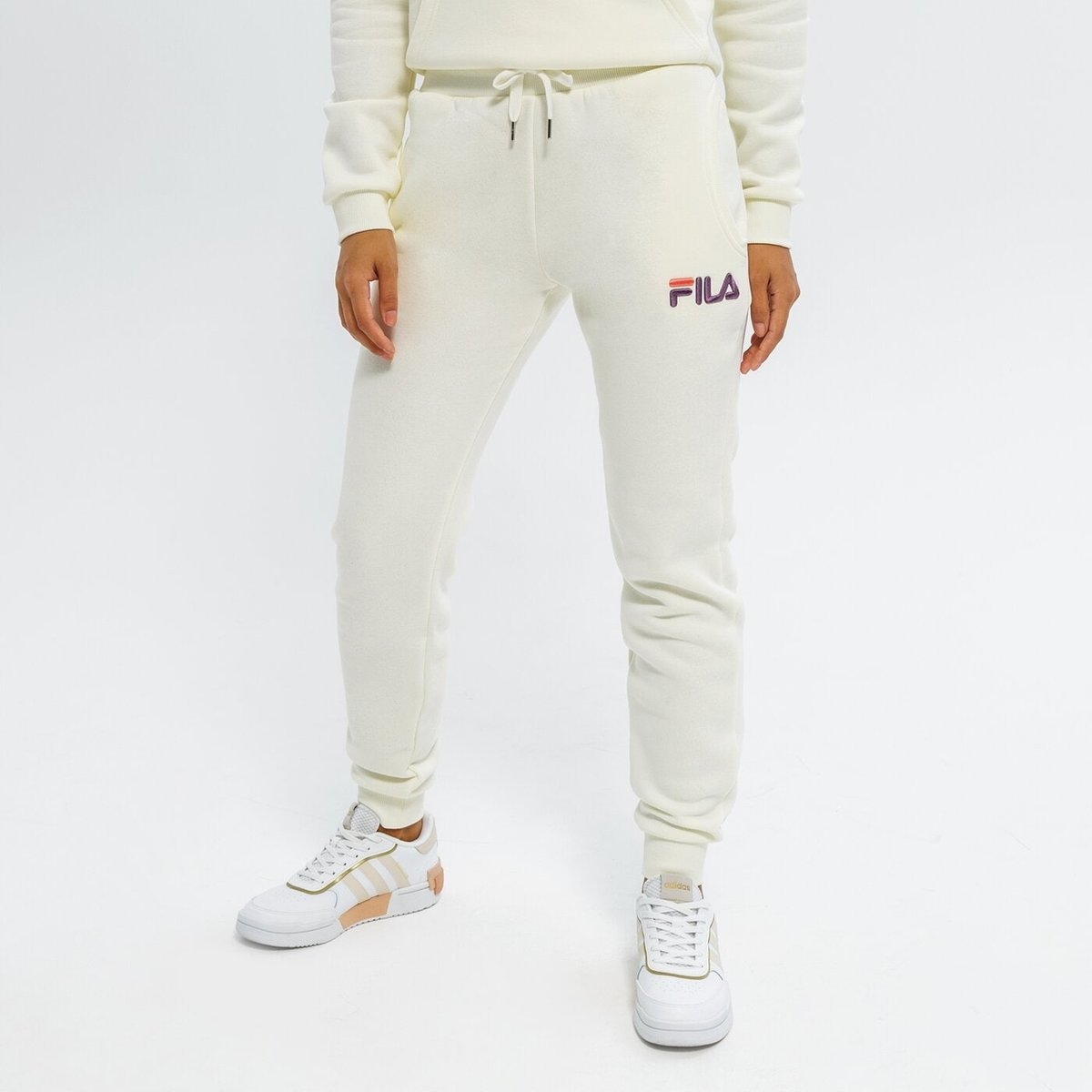 Spodnie Dresowe Damskie Białe Fila