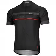 Bluzy sportowe męskie - Męska koszulka kolarska Etape Dream 3.0 Rozmiar: M / Kolor: czarny/czerwony - miniaturka - grafika 1