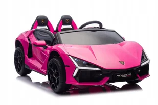 Pojazd Lamborghini Revuelto XL Różowy - Pojazdy elektryczne dla dzieci - miniaturka - grafika 1
