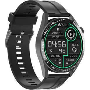 TRACER SM8V ONYX Czarny - Smartwatch - miniaturka - grafika 1