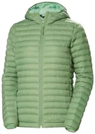 Kurtki damskie - Helly Hansen Damska kurtka z kapturem Sirdal, zielona, 2XL - miniaturka - grafika 1