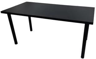 Biurko gamingowe, LOW model 0, czarne, blat 36mm, 160x80cm - Biurka gamingowe - miniaturka - grafika 1