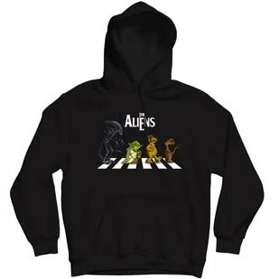 The Aliens Bluza Alien Yoda Alf E.T. Beatles - Bluzy męskie - miniaturka - grafika 1