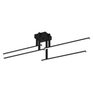 Lampy sufitowe - Eglo Ipolitto 99817 plafon lampa sufitowa 4x32W LED 3000K biały/czarny - miniaturka - grafika 1