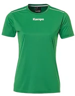 Koszulki i topy damskie - Kempa piłka ręczna poliester koszulka z krótkim rękawem trening top okrągły dekolt kobiety zielony rozmiar S - miniaturka - grafika 1