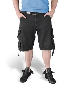 Surplus Szorty Division Czarne - Czarny - XL - Spodenki damskie - miniaturka - grafika 1