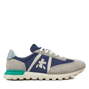 Sneakersy Premiata Johnlow VAR 6212G Granatowy - Sneakersy męskie - miniaturka - grafika 1