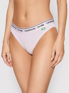 Majtki damskie - Calvin Klein Underwear Figi klasyczne 000QF5940E Fioletowy - grafika 1