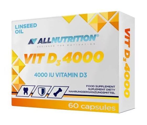 ALLNUTRITION Allnutrition Witamina D3 4000 60 k ALL0744