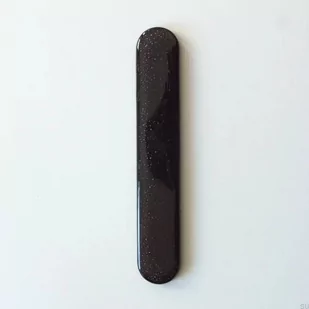 Uchwyt meblowy podłużny Round 128 Szklany Śliwkowy - Zawiasy, okucia i inne akcesoria Uchwyt meblowy podłużny Round 128 Szklany Śliwkowy - Zawiasy, okucia i inne akcesoria - miniaturka - grafika 1