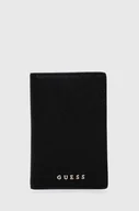 Etui na dokumenty i karty - Guess etui na karty kolor czarny RW1631 P4201 - miniaturka - grafika 1