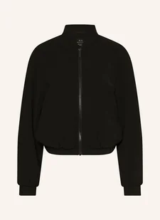 Armani Exchange Bluzon schwarz - Kurtki damskie - miniaturka - grafika 1