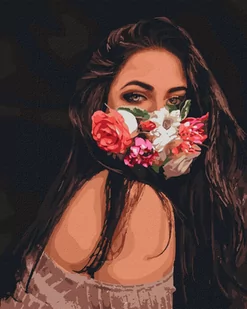 Malowanie po numerach - Kwiatowy oddech 40x50 - Ideyka - Malowanie po numerach - miniaturka - grafika 1