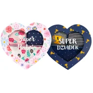 Ozdoby bożonarodzeniowe - Skarpetki damskie SOXO w opakowaniu dla Babci - 3 Pary-35-40 + 40-45 - miniaturka - grafika 1