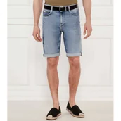 Spodenki męskie - Calvin Klein Jeans Jeansowe szorty | Slim Fit - miniaturka - grafika 1