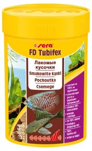 Sera Tubifex pokarm dla ryb mięsożernych 100ml - Pokarm dla ryb - miniaturka - grafika 1