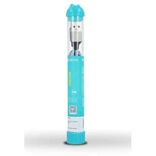 Devia Kabel USB  Vogue Micro-usb Tuba 67512 - Kable komputerowe i do monitorów - miniaturka - grafika 1