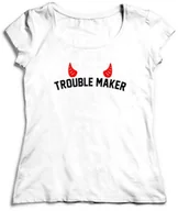 Gadżety dla niej i dla niego - KOSZULKA DAMSKA - TROUBLE MAKER - miniaturka - grafika 1