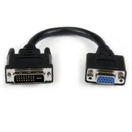 Adaptery i przejściówki - StarTech Adapter AV 8 DVI TO VGA Adapter M/F - DVIVGAMF8IN - miniaturka - grafika 1