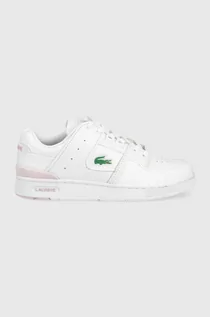 Sneakersy damskie - Lacoste Lacoste sneakersy COURT CAGE 0722 1 kolor biały - grafika 1