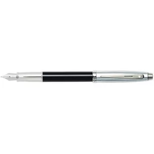 Sheaffer Pióro wieczne 100 czarne/chromowane /IN-SH9313PW-05/ PB712 - Pióra wieczne - miniaturka - grafika 1