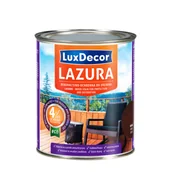 Farby i impregnaty do drewna - LuxDecor Lazura do drewna wenge 0,75 l - miniaturka - grafika 1