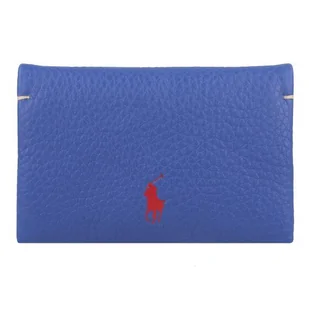 POLO RALPH LAUREN Polo Play Etui na karty kredytowe Skórzany 10 cm niebieski - Portfele - miniaturka - grafika 1
