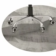 Podnóżki, podpórki, podkładki - Mata pod fotel ochrona paneli Abstrakcja beton fi100 cm - miniaturka - grafika 1