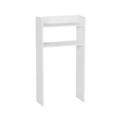 Szafki łazienkowe - Szafka regał słupek nad pralkę biały mat - miniaturka - grafika 1