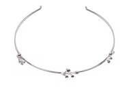 Ozdoby do włosów - Jubileo, Opaska do włosów na ślub bal z cyrkoniami - miniaturka - grafika 1