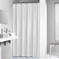 Zasłony prysznicowe - Sealskin Zasłona prysznicowa Madeira, 180 cm, biała, 238501310 Coram - miniaturka - grafika 1