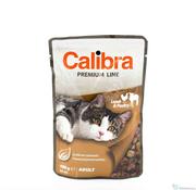 Mokra karma dla psów - CALIBRA Cat Premium Adult Lamb&Poultry 100g - miniaturka - grafika 1