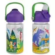 Bidony dla dzieci - Floss & Rock Butelka tritanowa 450ml Dinozaury - miniaturka - grafika 1