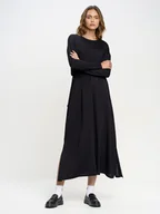 Sukienki - BIG STAR Sukienka w kolorze czarnym - miniaturka - grafika 1