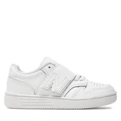Buty dla chłopców - Sneakersy New Balance PHB4803W Biały - miniaturka - grafika 1